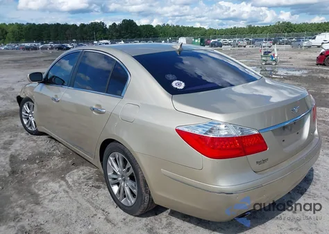 2011 Hyundai Genesis 4.6 из США, поврежденный, VIN KMHGC4DF7BU113740
